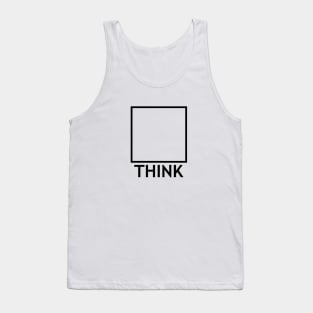 THINK OUTSIDE THE BOX light Tank Top